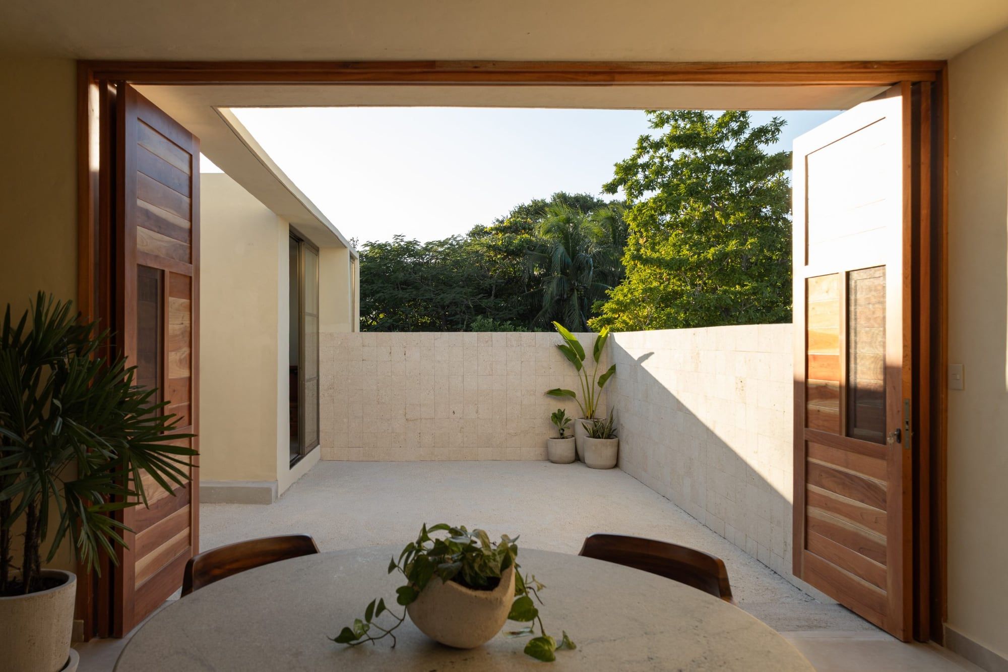 Patio al poniente